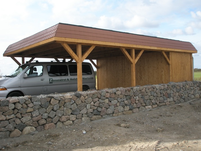 Carport in Lancken