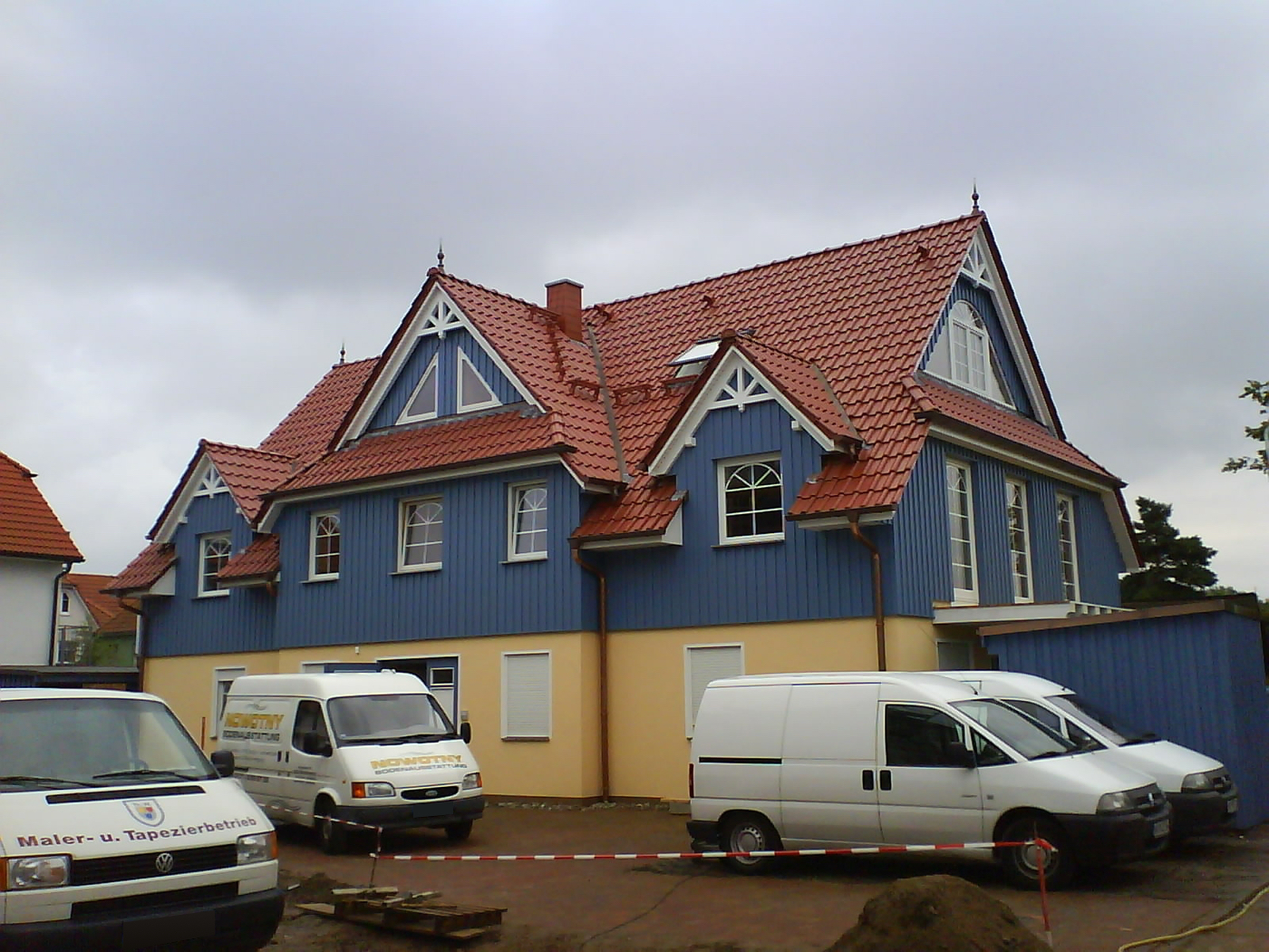 Holzfassade in Zingst